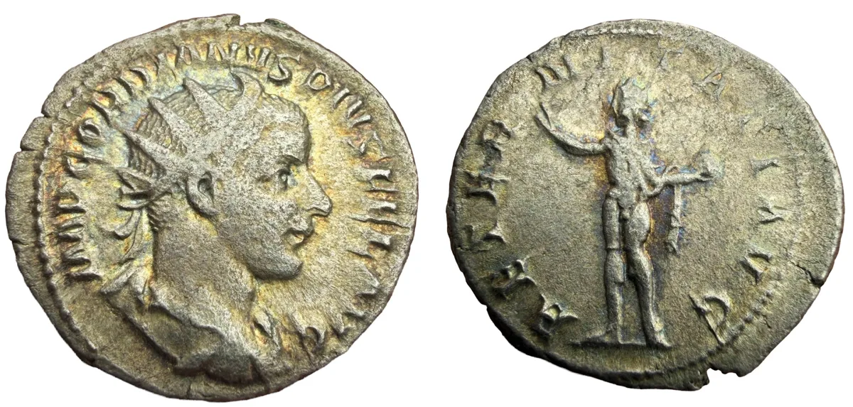Gordian III. AD 238-244. AR Antoninianus.