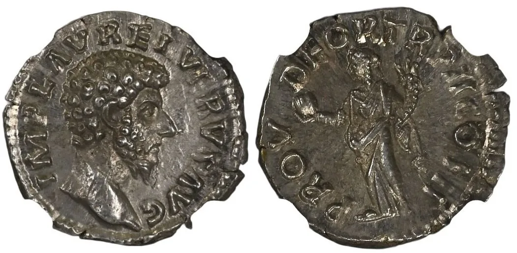 Lucius Verus, AD 161-169. Silver denarius