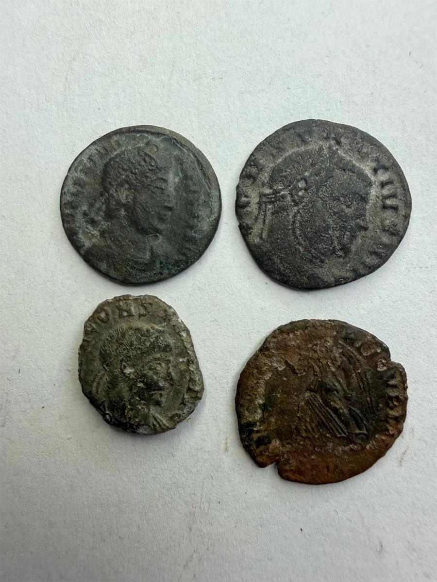 4 LRBC (Late Roman Bronze Coins)
