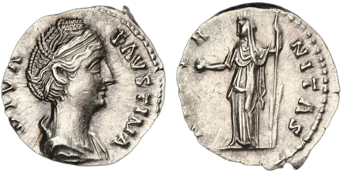 Faustina the Elder, 138-140, Denarius