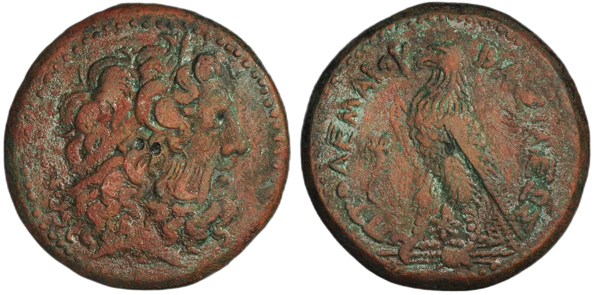 Ptolemy III Euergetes, 246-222 BC, Triobol