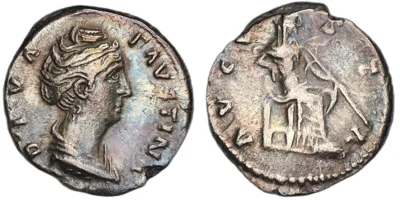 Faustina The Elder (Posthumous issue under Antoninus Pius), Denarius