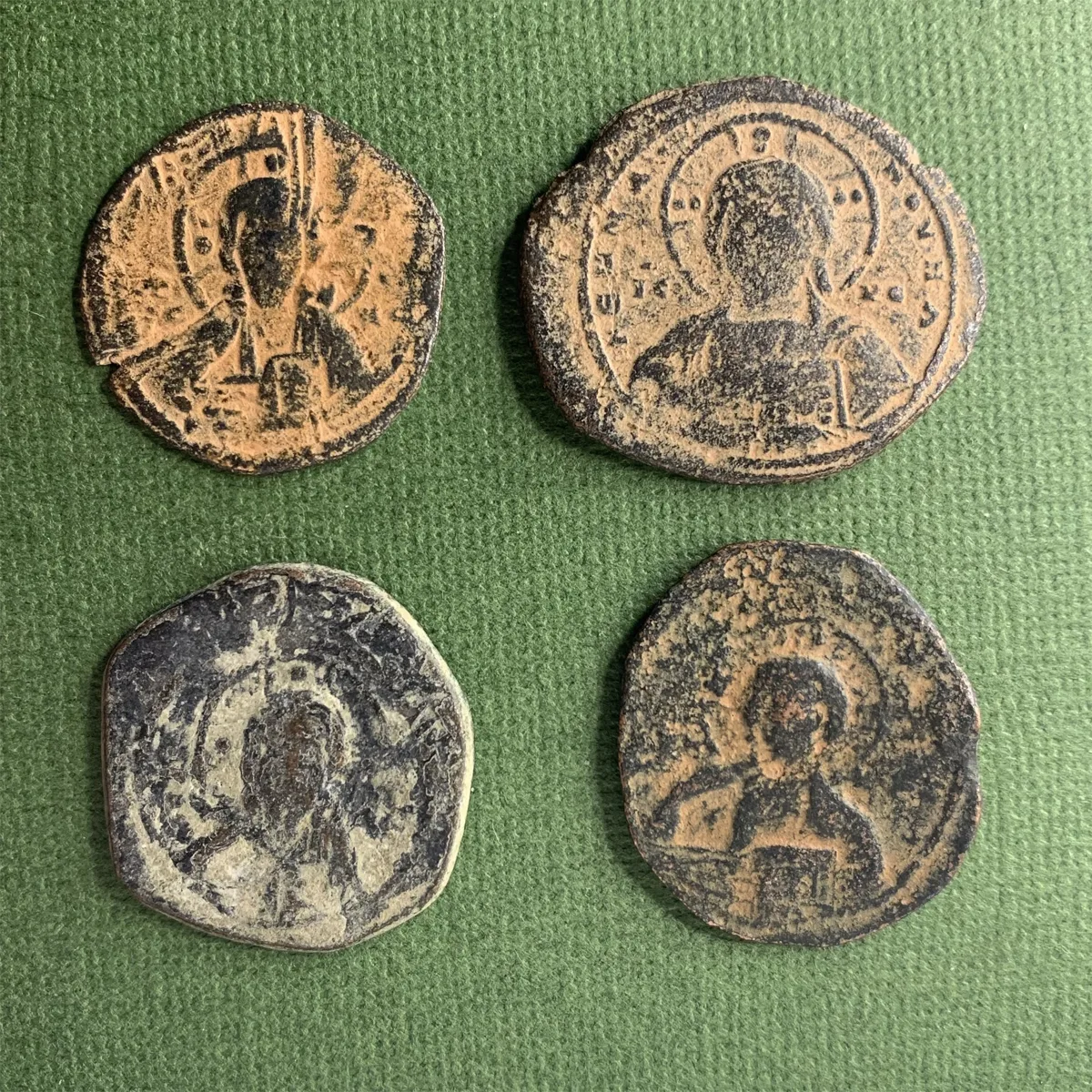 Lot of 4 Anonymous Byzantine Folles