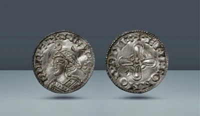 Britain, Harold I, Harefoot. AEficc, moneyer, 1035-1040. Norwich, c. 1036-1038
