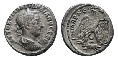 Gordian III — Tetradrachm, Eagle & Ram, Antioch