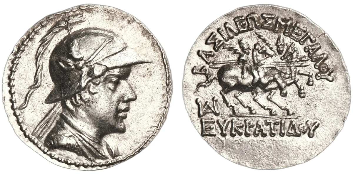 Eucratides, 171-145 BC, drachm
