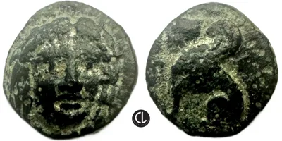 Troas, Gergis, AE Circa 4th-3rd Centuries BC, Sibyl Herophile / Sphinx - RR
