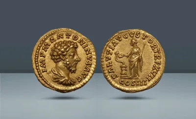 Roman Empire, Italy. Marcus Aurelius, 161-180  Rome, c. 162/163 AD