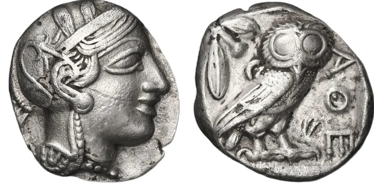 Attica, Athens. AR Tetradrachm.
