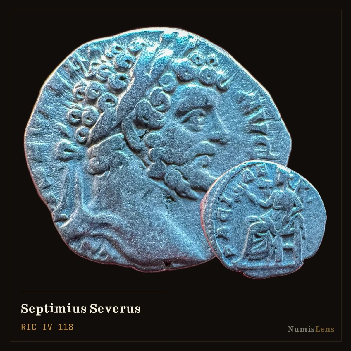 Septimius Severus — Denarius, PACI AETERNAE, Rome