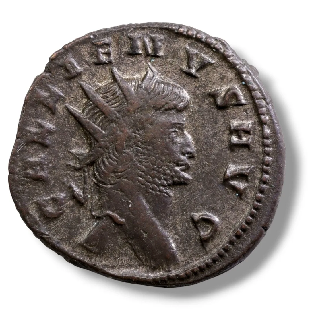 Gallienus, AD 253-268 Billon Antoninianus, Rome mint, c. AD 265-267