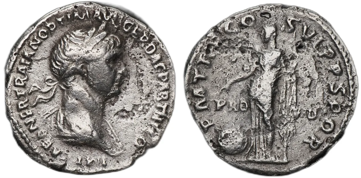 Trajan, AD 98-117, Denarius