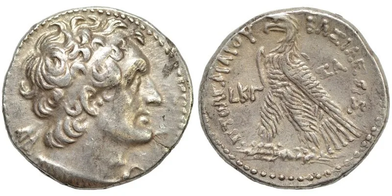 PTOLEMAIC KINGS of EGYPT. Ptolemy VI Philometor, second reign, Tetradrachm