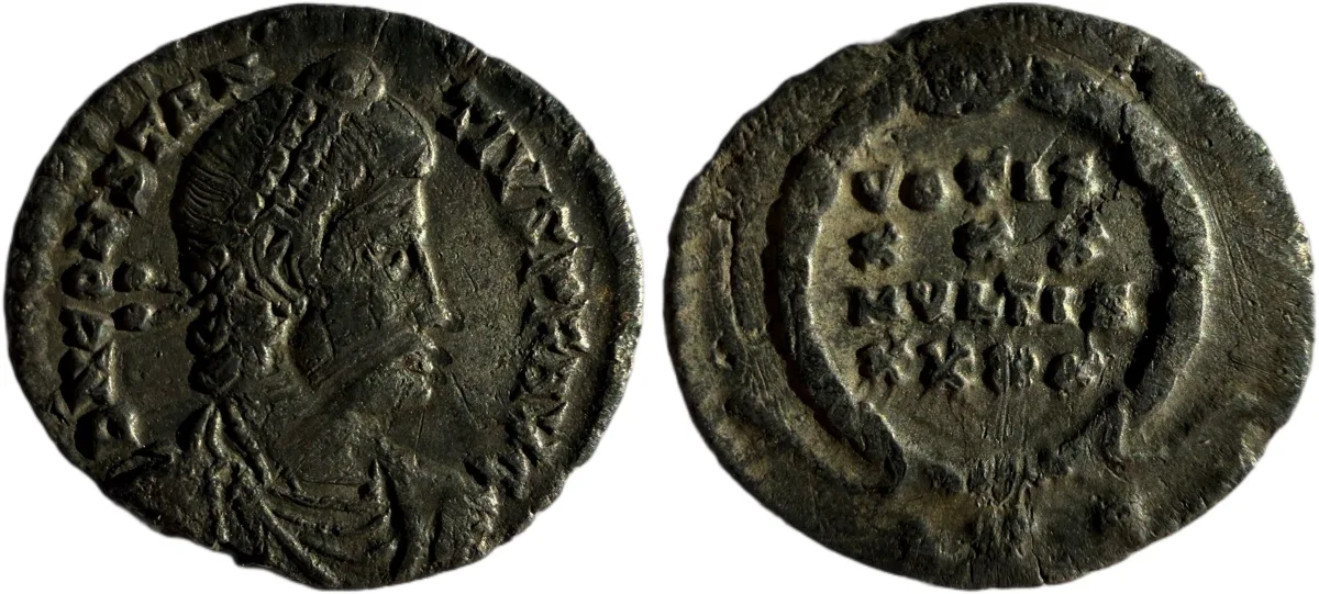 Constantius II AR Siliqua.