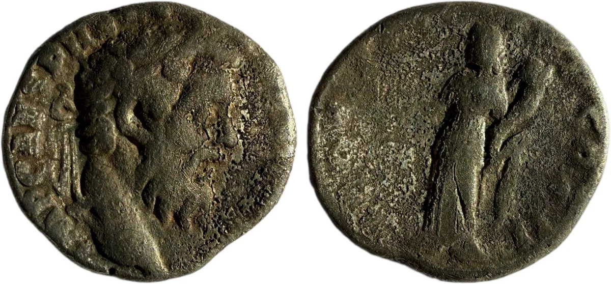 Pertinax Denarius.