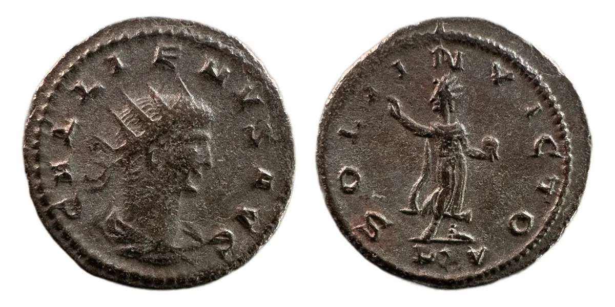 Gallienus — Antoninianus, SOLI INVICTO, Eastern Mint