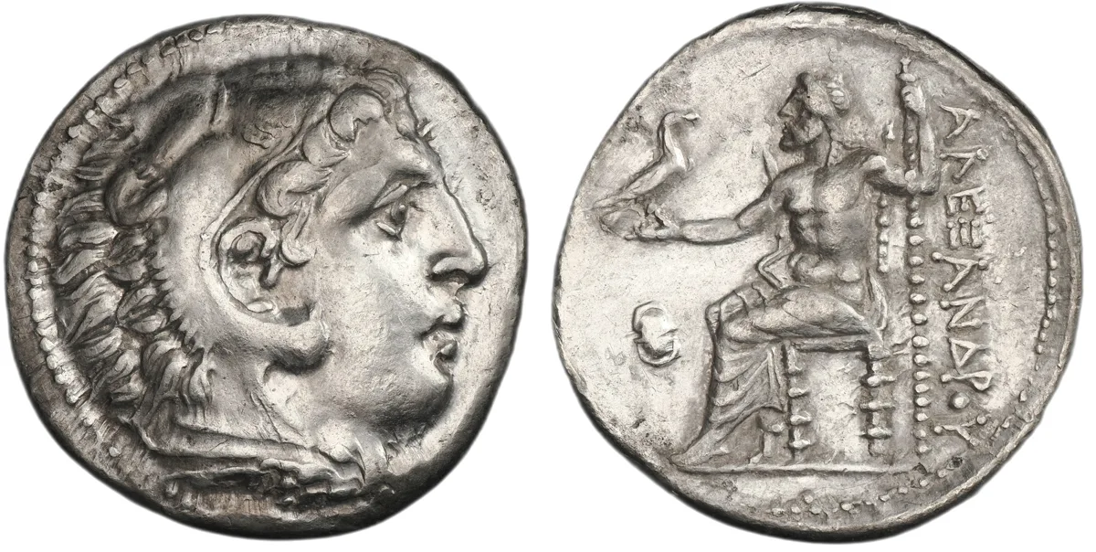 Alexander III, 336-323 BC, posthumous issue Tetradrachm