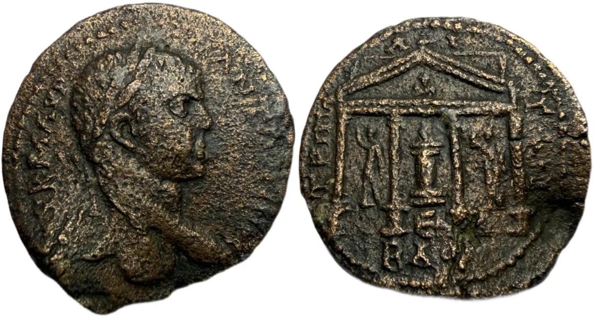 PHOENICIA, Tripolis. Elagabalus. AD 220/221