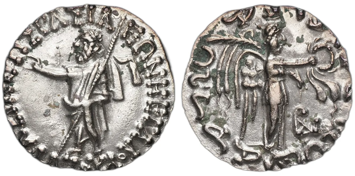 Azes I, 57-35 BC, Drachm
