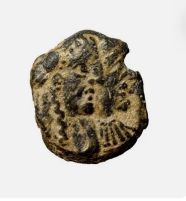 Nabataean Kingdom, Petra. Rabbel II, with Gamilat II. A.D. 70-106. AE 17 COIN