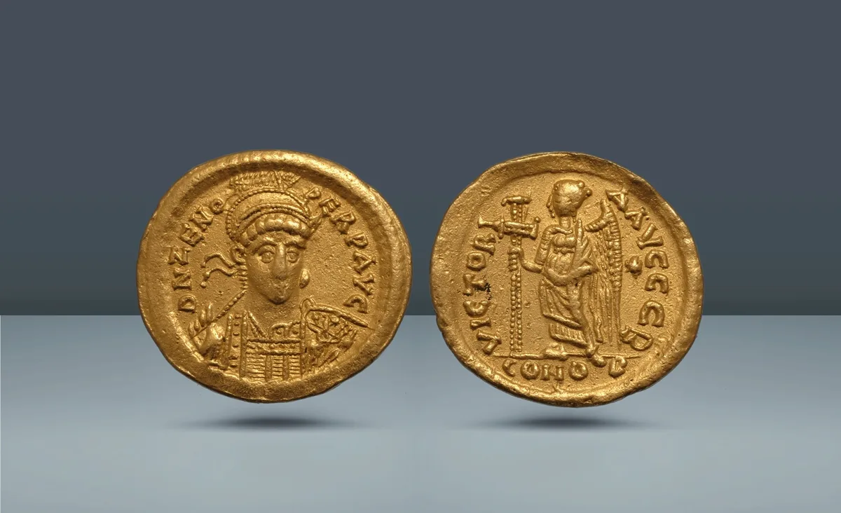 ROMAN EMPIRE. Zeno, 474–491 AD Constantinople, 476-491 AD