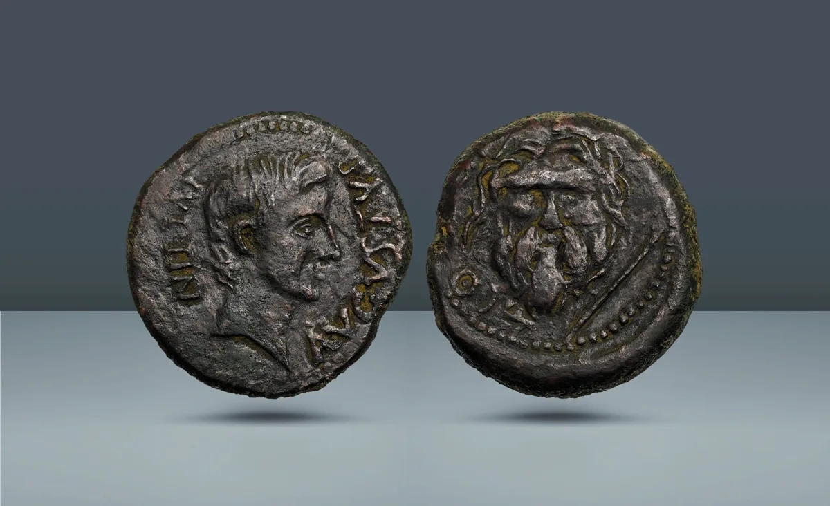 Roman Empire, North Africa - Mauritania. Augustus, 27 BC - 14 AD  Tingis, c. 27 - 12 BC