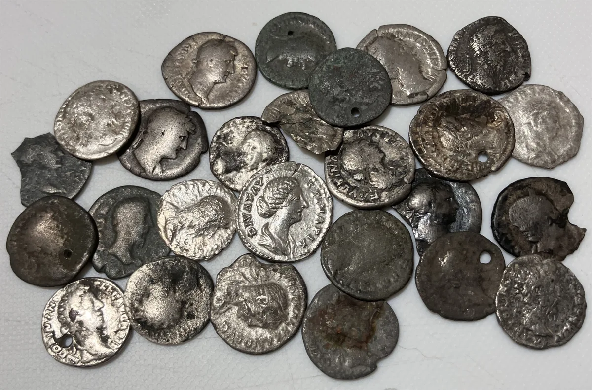 Lot of 26 Roman Denarii. AR