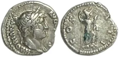 Hadrian (AD 117-138) denarius