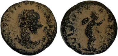ARABIA. Bostra. Severus Alexander, 222-235. Assarion Bronze