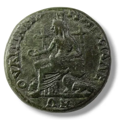 SEPTIMIUS SEVERUS AD 193-211 THRACE, ANCHIALUS AE 26MM, 11.7G