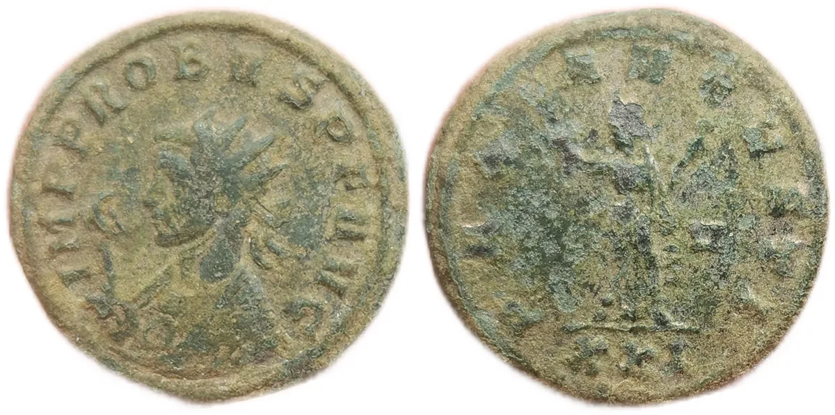 Probus Antoninionus trace silvering
