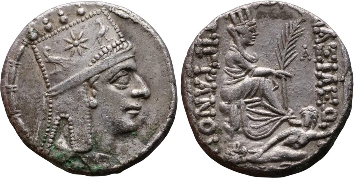 ARMENIAN KINGDOM. Tigranes II the Great (95-56 BC). AR tetradrachm (26 mm, 15.53 g).