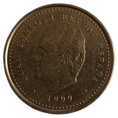 100 Pesetas 1982, 1983, 1984, 1986, 1988, 1999, Aluminium bronze, VG-AU