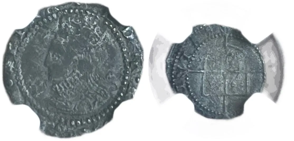 Elizabeth 1 (1582-1600) NGC VF Details Penny