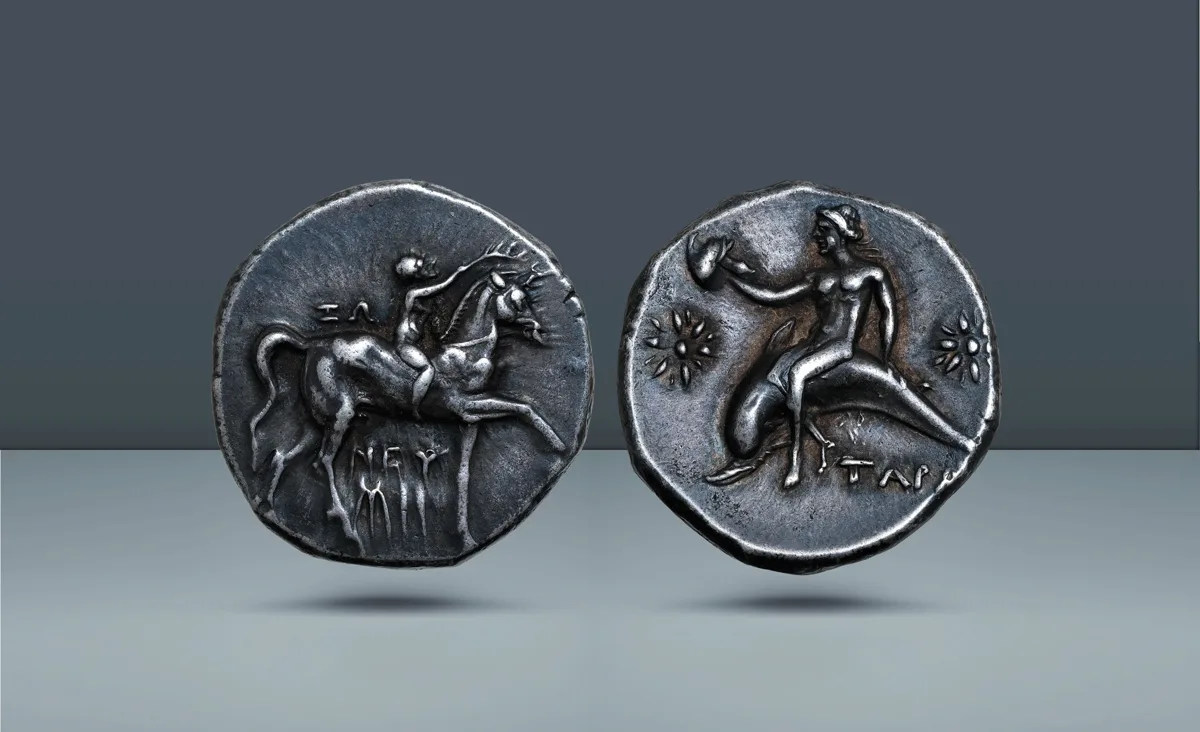 Calabria, Tarentum.  c. 280-272 BC