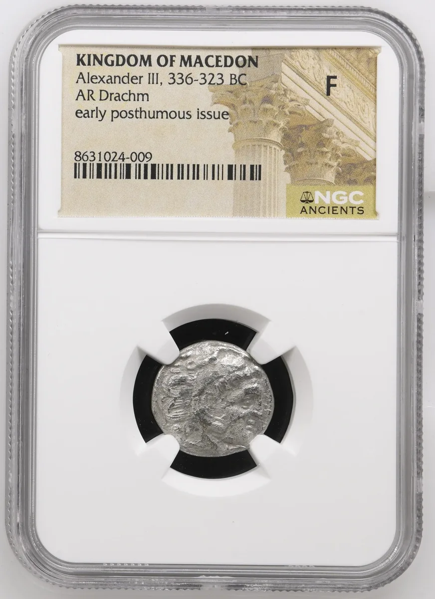 Drachm 336-323 BC Alexander III (the Great) F
