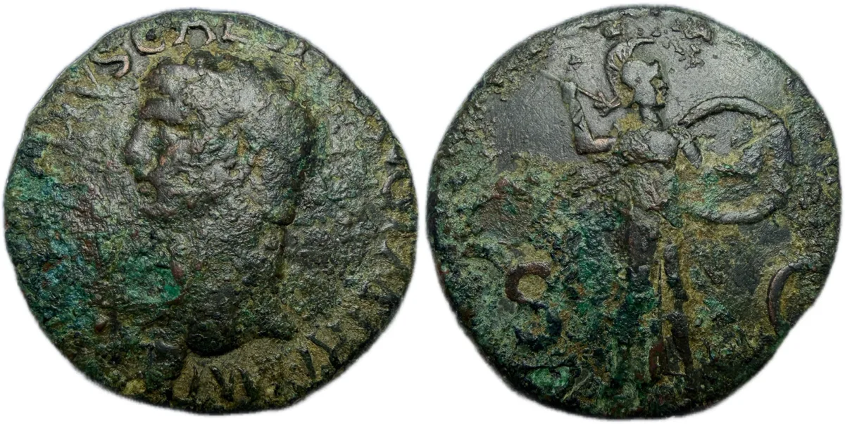 Claudius. AE As. Rome, AD 50-54
