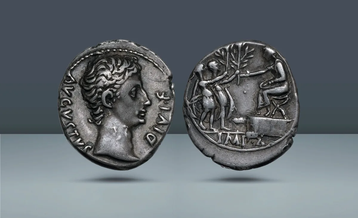 Roman Empire, Gaul. Augustus, 27 BC-AD 14 Lugdunum, c. 15-13 BC