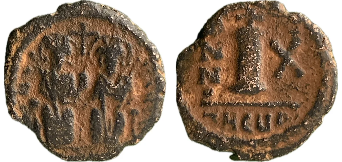 Justin II - decanummium - Antioch (Theoupolis) - SB 383
