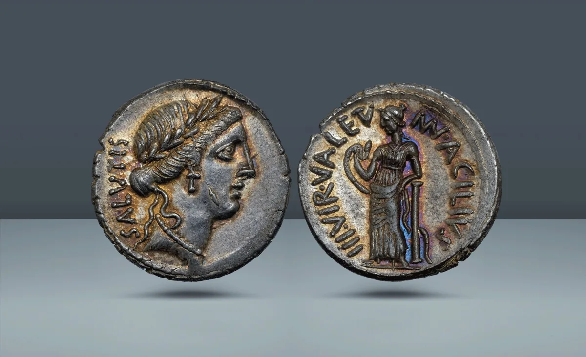 Roma Republic, . Acilia Man. Acilius Glabrio, Rome, c. 49 BC