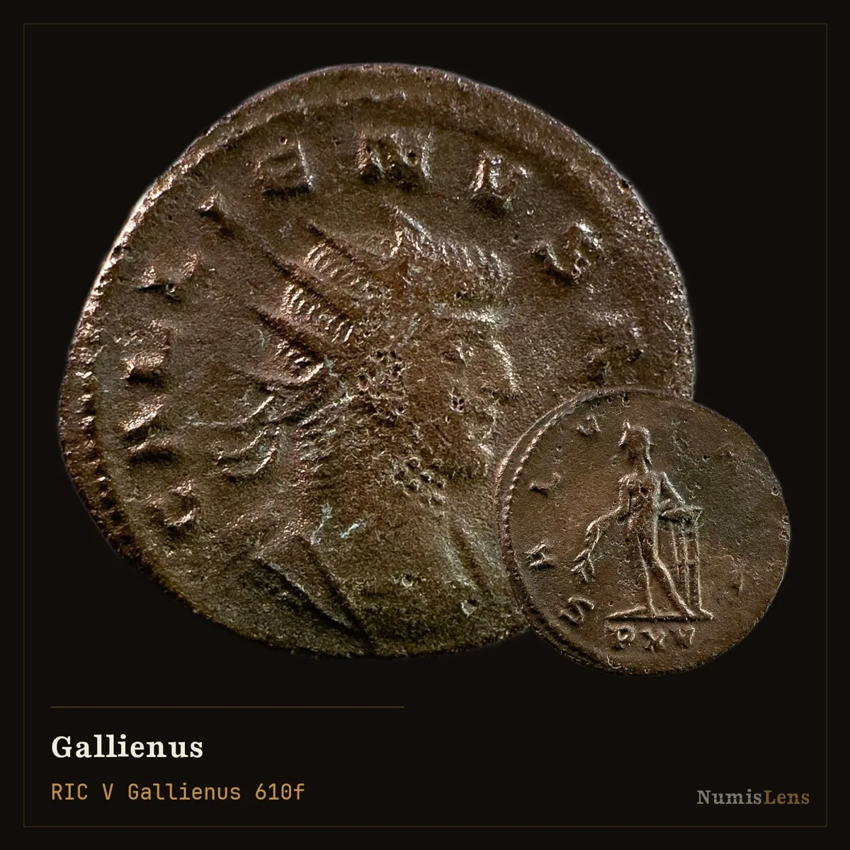 Gallienus — Antoninianus, SALVS AVG, Uncertain Asian Mint