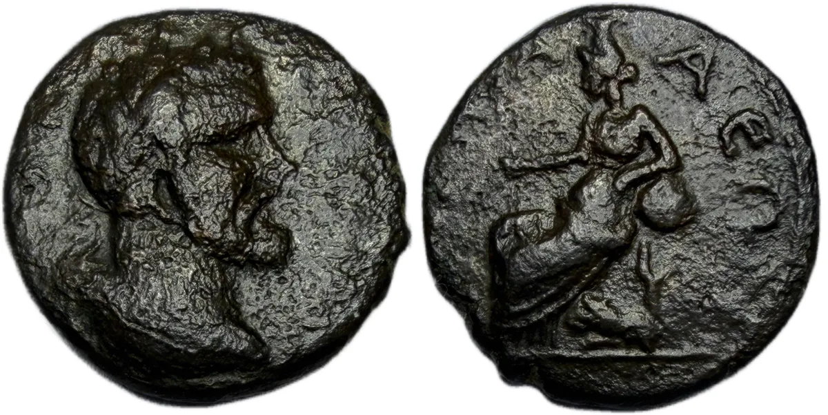 THRACE, Anchialus. Septimius Severus. AD 193-211