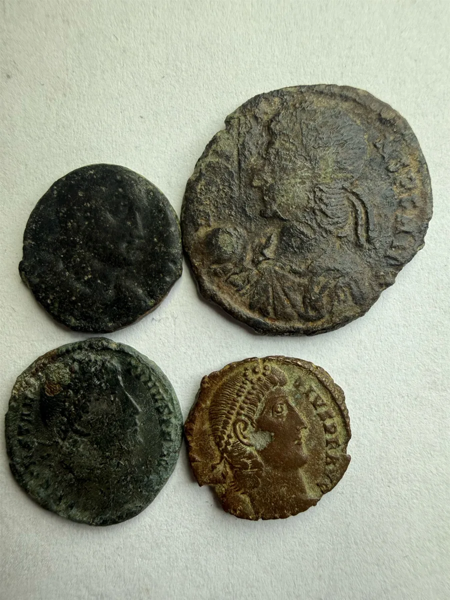 4 LRBC (Late Roman Bronze Coins)