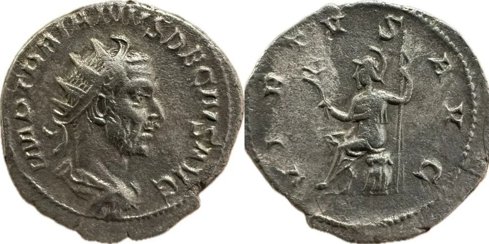 Trajan Decius antoninianus, RIC 8