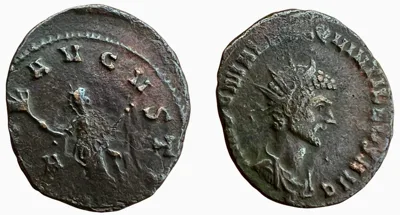 Quintillus 270 AD. AE Antoninianus, Rome.