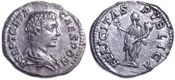 Geta (198-211) Denarius