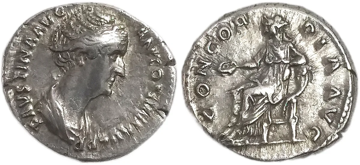 Faustina I (AD 138-141) Denarius