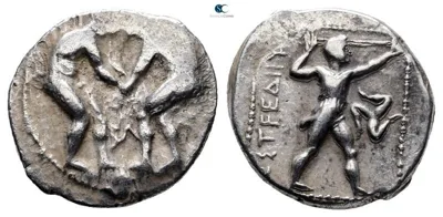 Pamphylia. Aspendos circa 380-330 BC. Silver Stater