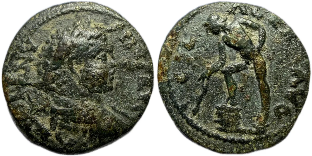 Caracalla. Troas, Alexandria. AD 198-217