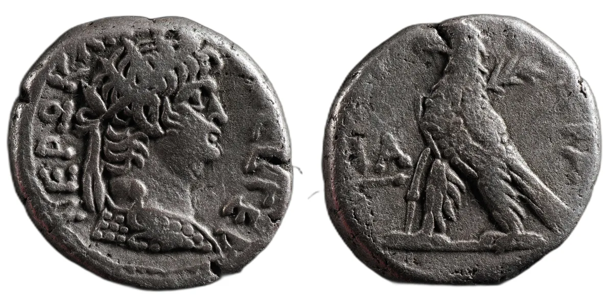 Nero Tetradrachm, Alexandria, L IA (AD 64/65), Eagle RPC I 5283